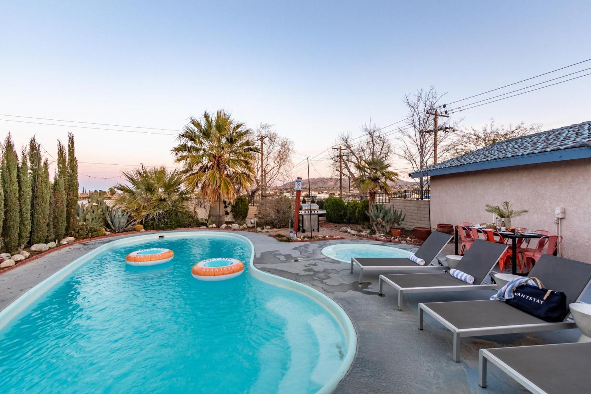 Archie By Avantstay Desert Retreat W Courtyard Edge Of Joshua Tree Yucca Valley Exterior photo