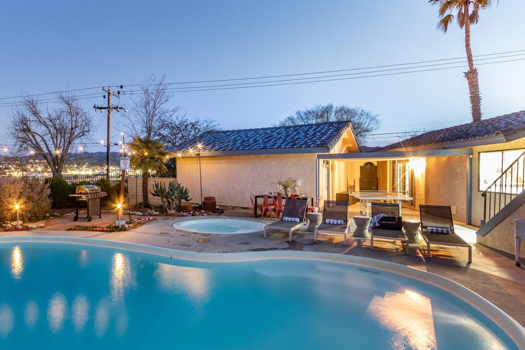 Archie By Avantstay Desert Retreat W Courtyard Edge Of Joshua Tree Yucca Valley Exterior photo